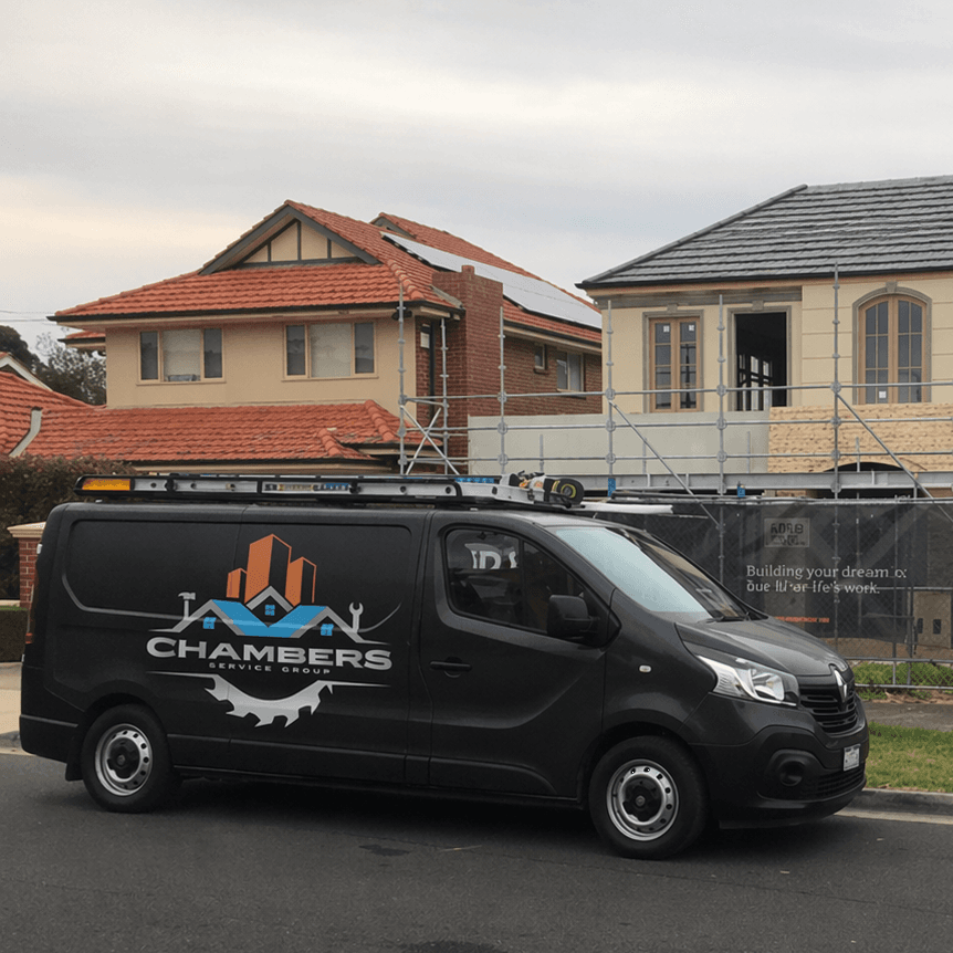 Chambers Plumbing Service Van